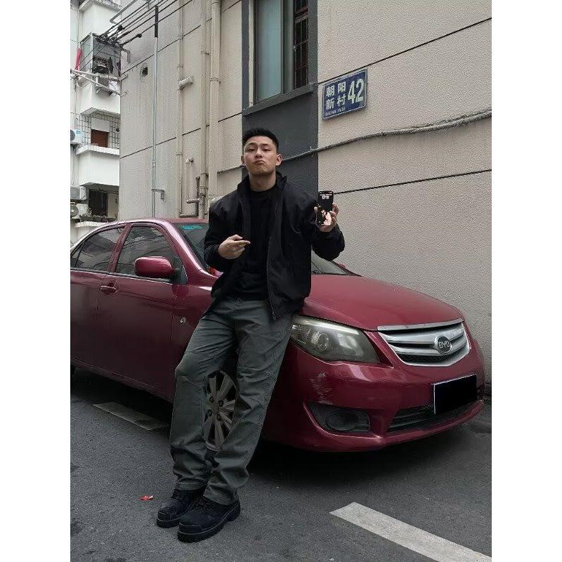 1506/QY66290/P66秋痞帅外套男ins高街潮牌原宿风潮流宽松夹克,男装夹克,星座1506