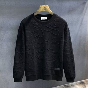 1506/QT4010/P40印花秋冬卫衣男秋季圆领宽松上衣chic港风潮流潮1图片