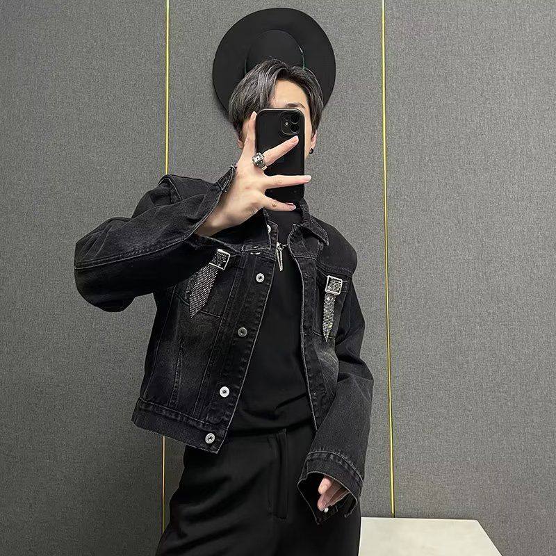 1506/QA330/P67春秋季新款外套韩版潮流宽松休闲男装上衣