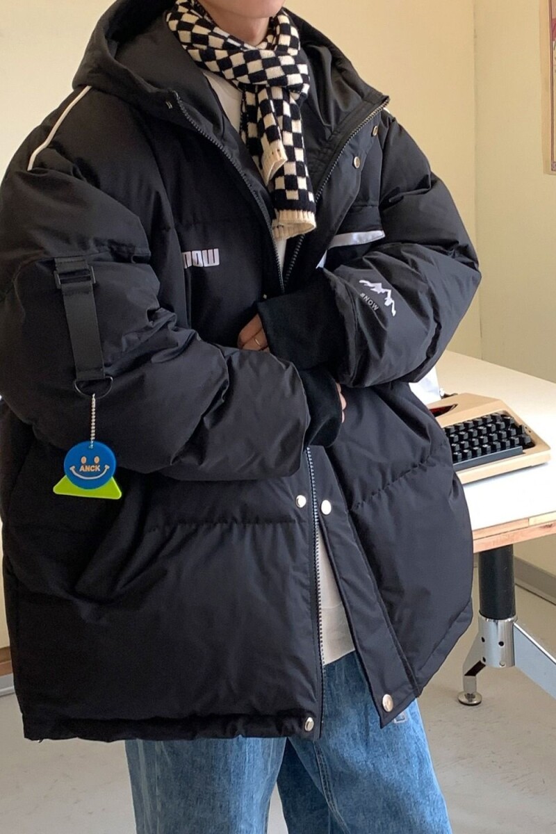 1506/Q5550/P69拼色连帽棉衣男宽松休闲保暖面包服棉袄外套1,男装棉衣,星座1506