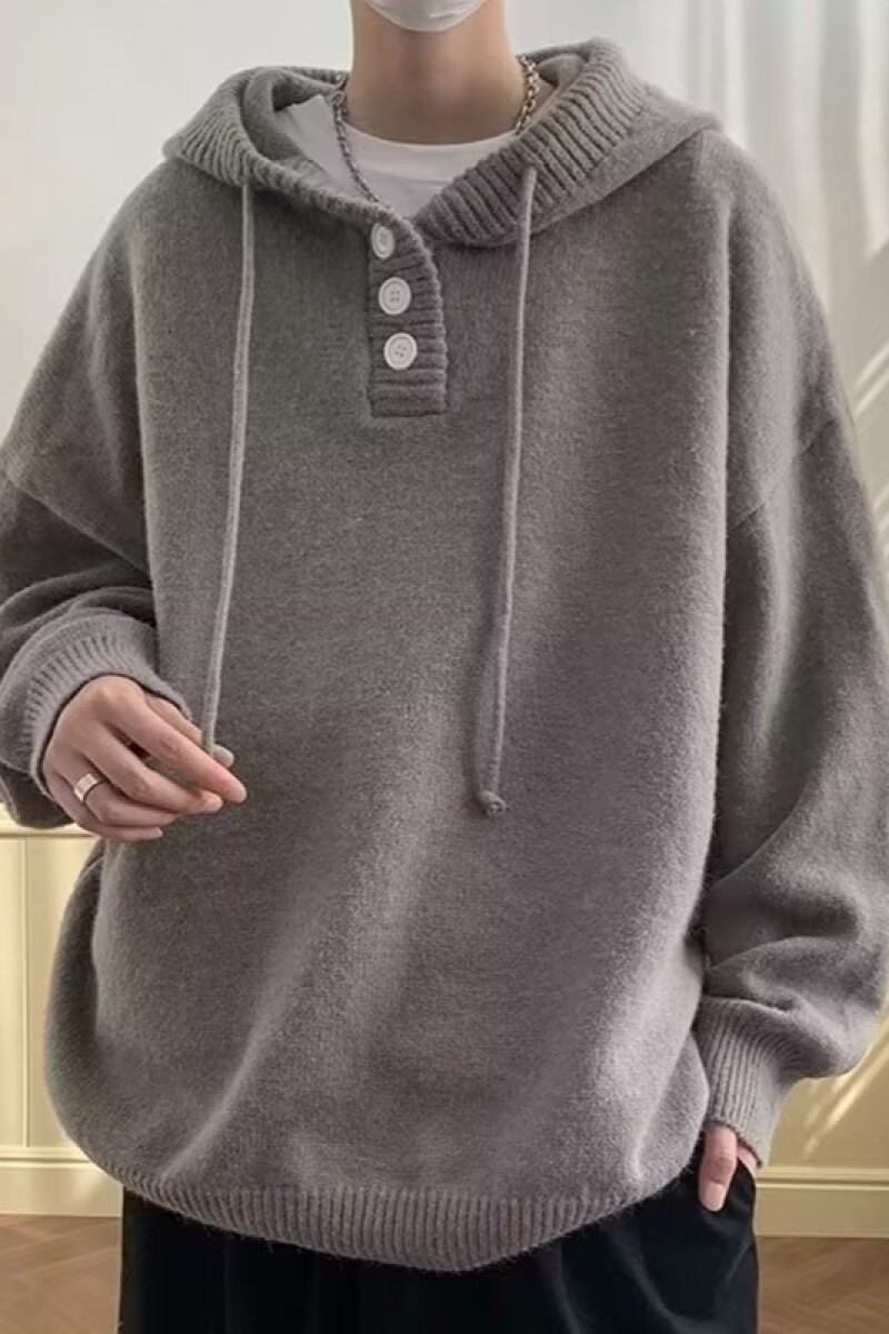 1506/QM560/P50宽松连帽毛衣男女情侣休闲百搭套头针织衫外套潮,男装针织衫/毛衣,星座1506