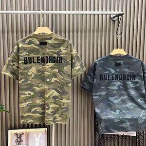 1506/Q230/P37短袖t恤男潮牌夏季宽松五分袖网红潮简约印花上衣图片