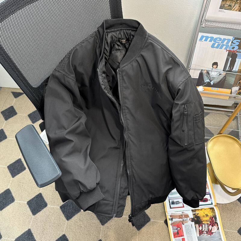 1506/QA360/P79秋冬季美式大码胖子刺绣情侣外套加厚飞行员夹克1,男装夹克,星座1506