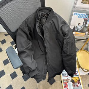 1506/QA360/P79秋冬季美式大码胖子刺绣情侣外套加厚飞行员夹克1图片