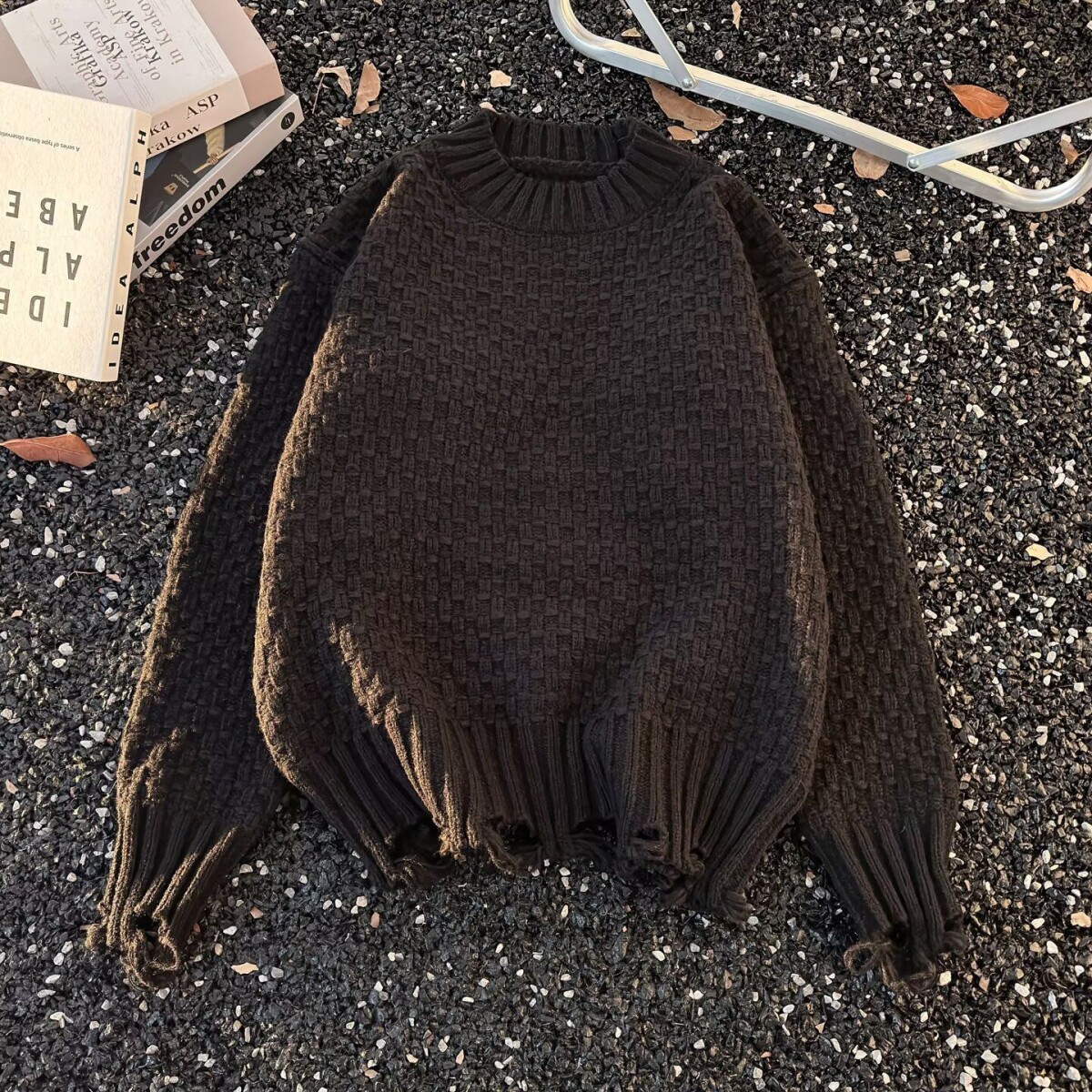 1506/Q8690/P47圆领毛衣针织衫男潮牌帅气秋冬季打底衫2,男装T恤,星座1506