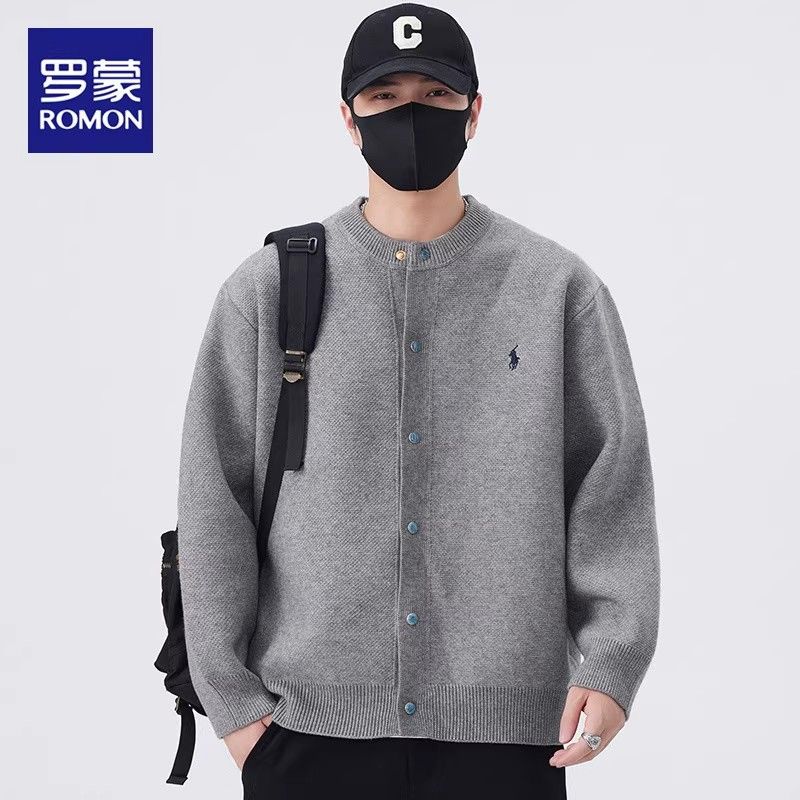1506/QY760/P64绿松石棒球服新款针织开衫夹克加厚上衣2,男装夹克,星座1506