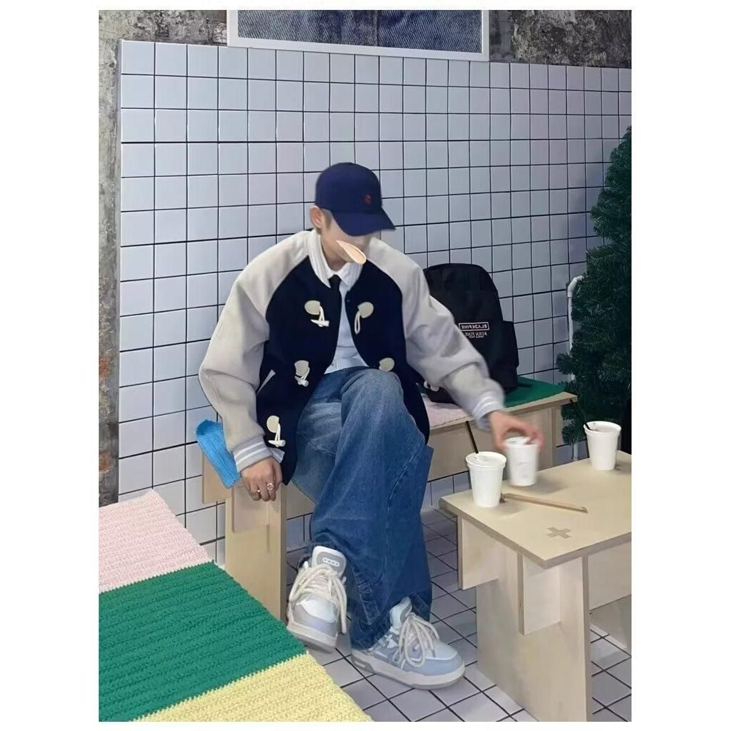1506/QR-J2030/P69春秋痞帅外套男高街潮牌港风韩版潮流宽松夹克,男装夹克,星座1506