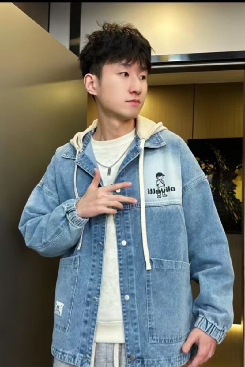 1506/Q9220/P64春秋季新款夹克男装潮男士连帽上衣图片