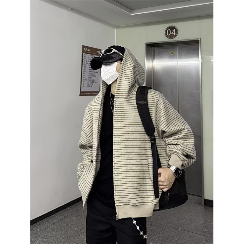 1506/QCL-YT070/P66新款卫衣港风宽松简约连帽卫衣开衫男女同款，男装卫衣，星座1506