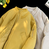1506/312/P80保暖潮牌宽松夹克高街加厚ins棒球棉衣服外套痞帅1，男装夹克，星座1506