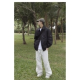 1506/Q6300/P44春秋款工装夹克黑色显瘦衣服宽松翻领外套1，男装夹克，星座1506