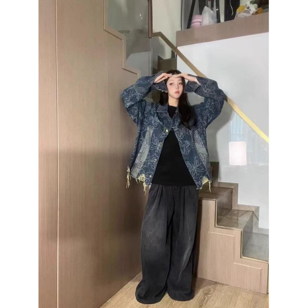 1506/Q2250/P62秋痞帅外套男潮牌原宿风韩版潮流宽松夹克,男装夹克,星座1506