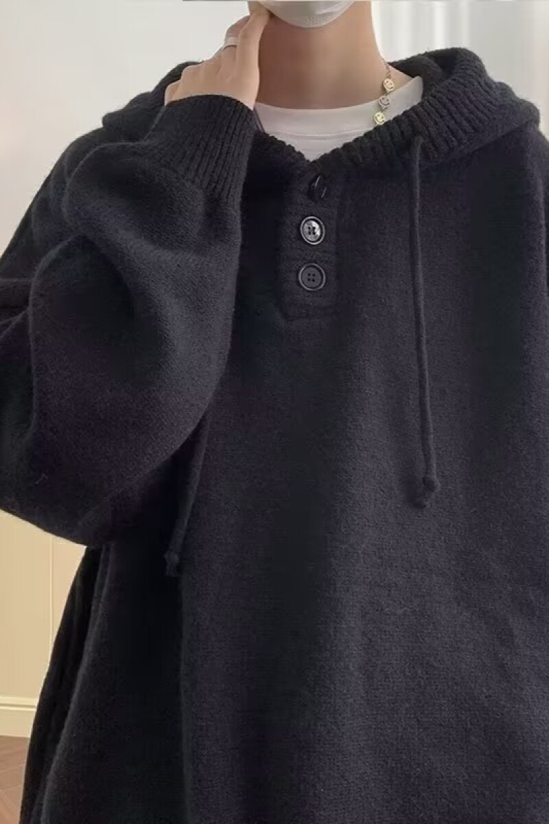 1506/QM560/P50宽松连帽毛衣男女情侣休闲百搭套头针织衫外套潮,男装针织衫/毛衣,星座1506