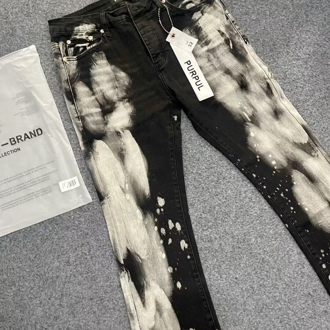 1506/QA110/P50港风潮男新款牛仔裤嘻哈ins潮高街潮流痞帅长裤图片