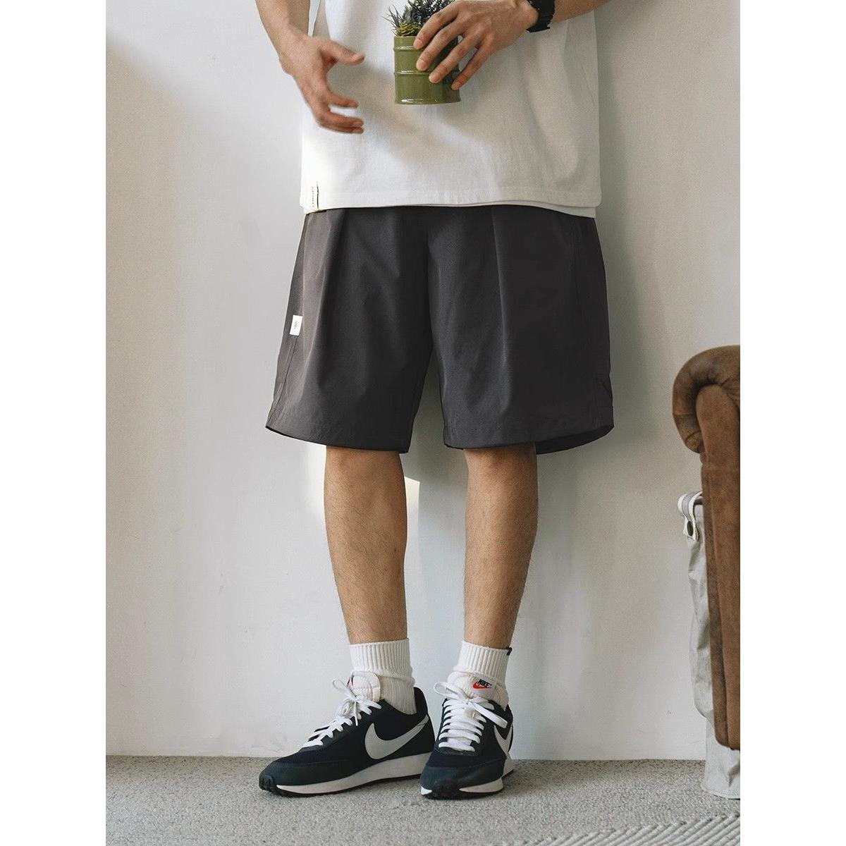 1506/QAD180/P38夏季短裤男潮牌薄款宽松大码运动休闲五分裤子,男装牛仔裤,星座1506