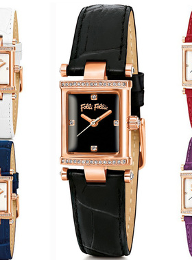 国内现货Folli Follie芙丽芙丽手表方盘石英女表WF13B037SSS