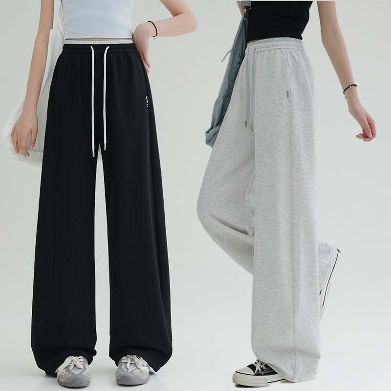 女童裤子夏季薄款骄骄虎2026新款初中生高中生休闲卫裤运动裤9140