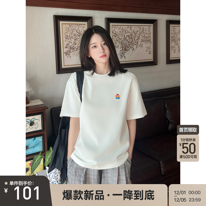 短袖T恤bosie新品基础百搭青少年