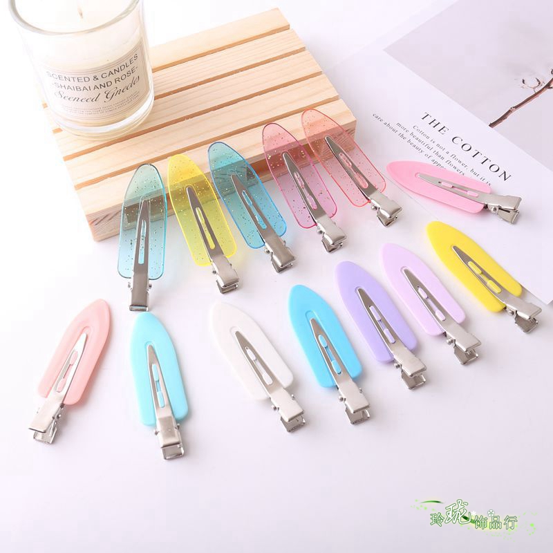 无痕发夹亚克力清新夹子