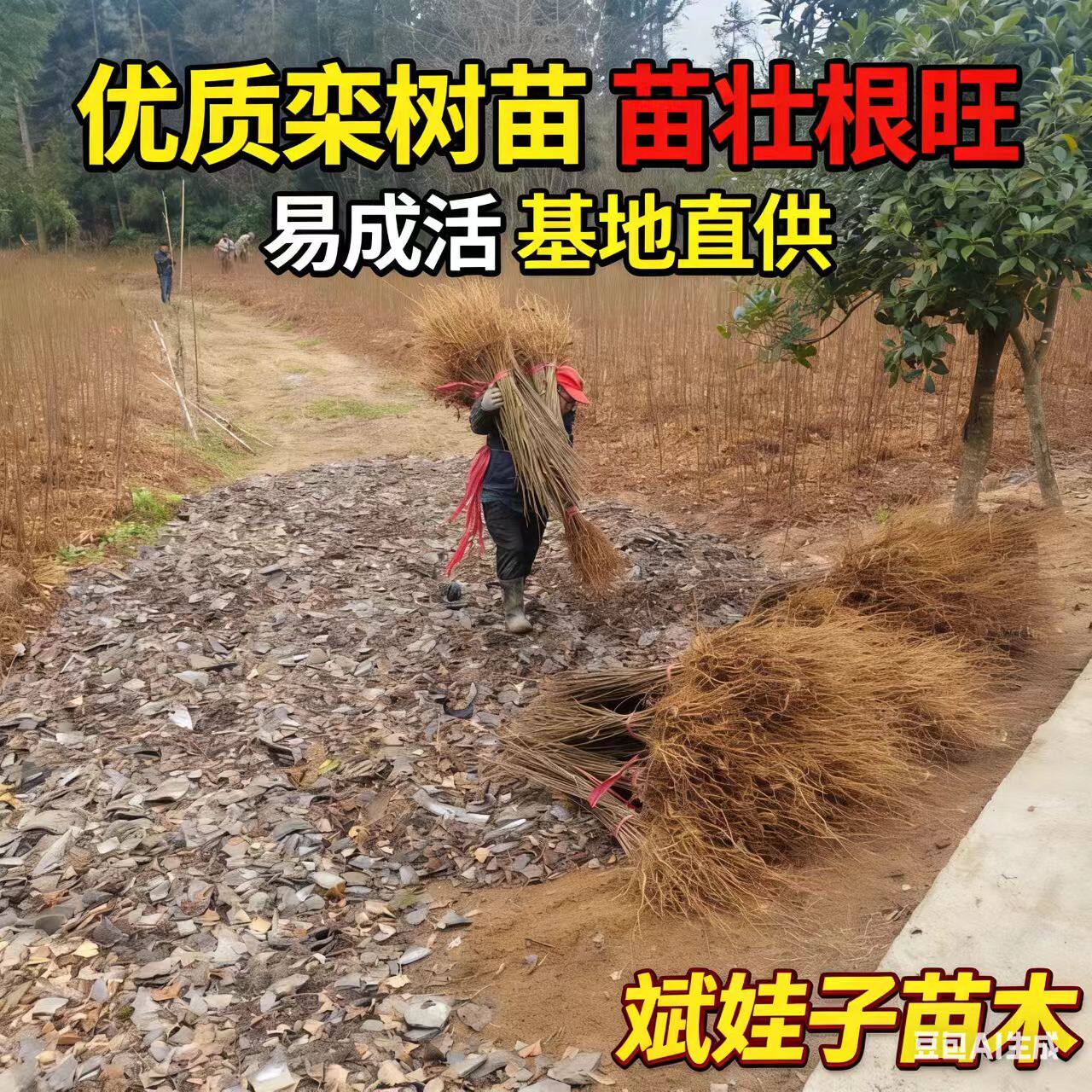 基地直供精品栾树苗耐寒易成活工程庭院绿化苗包邮南北方通用苗木