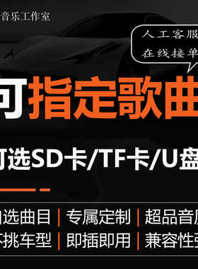 自选歌曲定制SD卡TF内存卡代下载u盘汽车无损WAV音乐优盘MP3订制