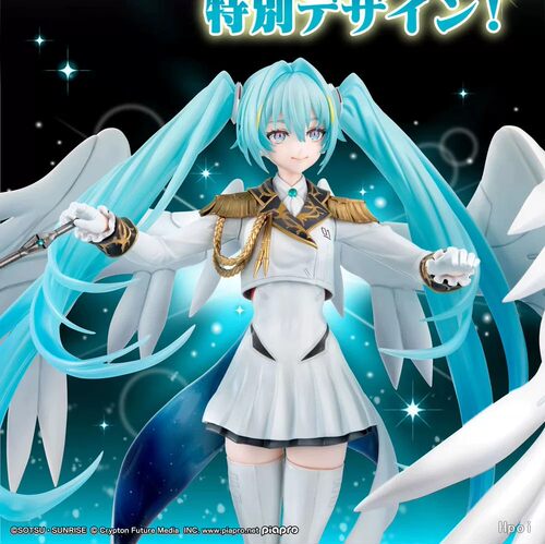 【现货】 MH 45周年 飞翼高达零式 EW形态 初音未来 手办
