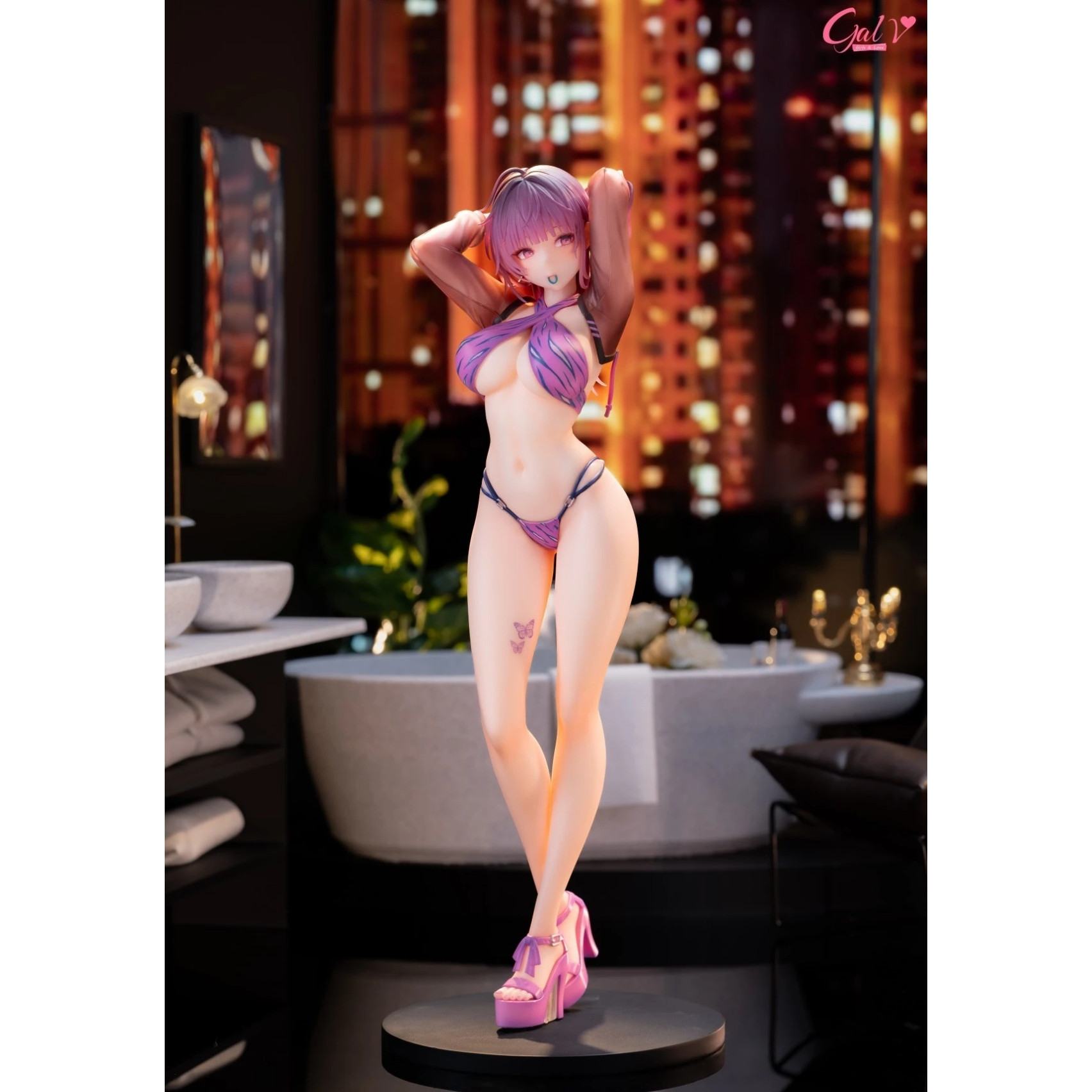 【现货】 Gal.v 1/6 MOMOROSER 约会前的准备 紫苏 手办