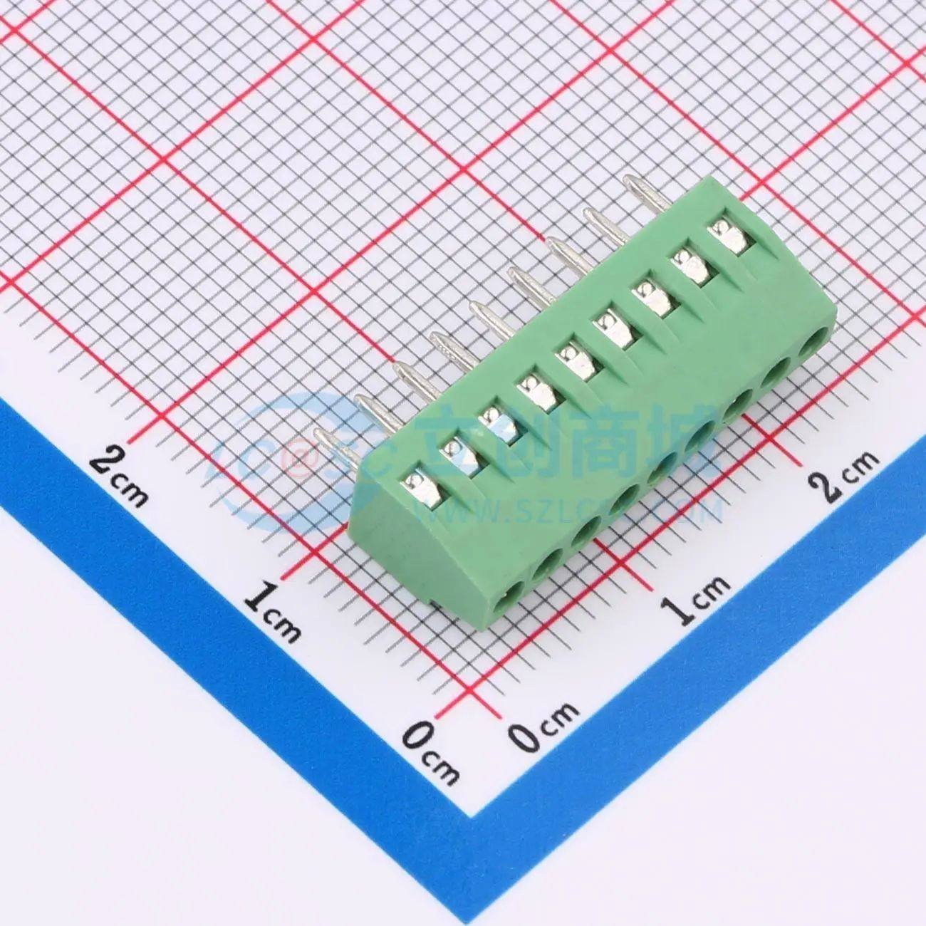 C254128V-9P0G36螺钉式接线端子2.54mm 1x9P 可开票