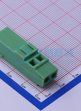 KF128HH-5.08-2P螺钉式接线端子5.08mm 1x2P直插绿色 可开票