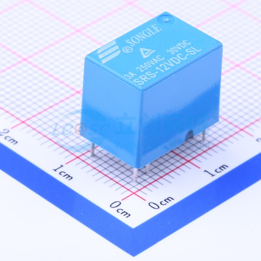 SRS-12VDC-SL DIP,10.8x15.8mm 功率继电器可开票配套量大从优