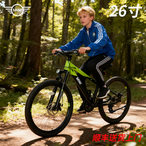 星辉宝马MINI青少年铝合金山地车