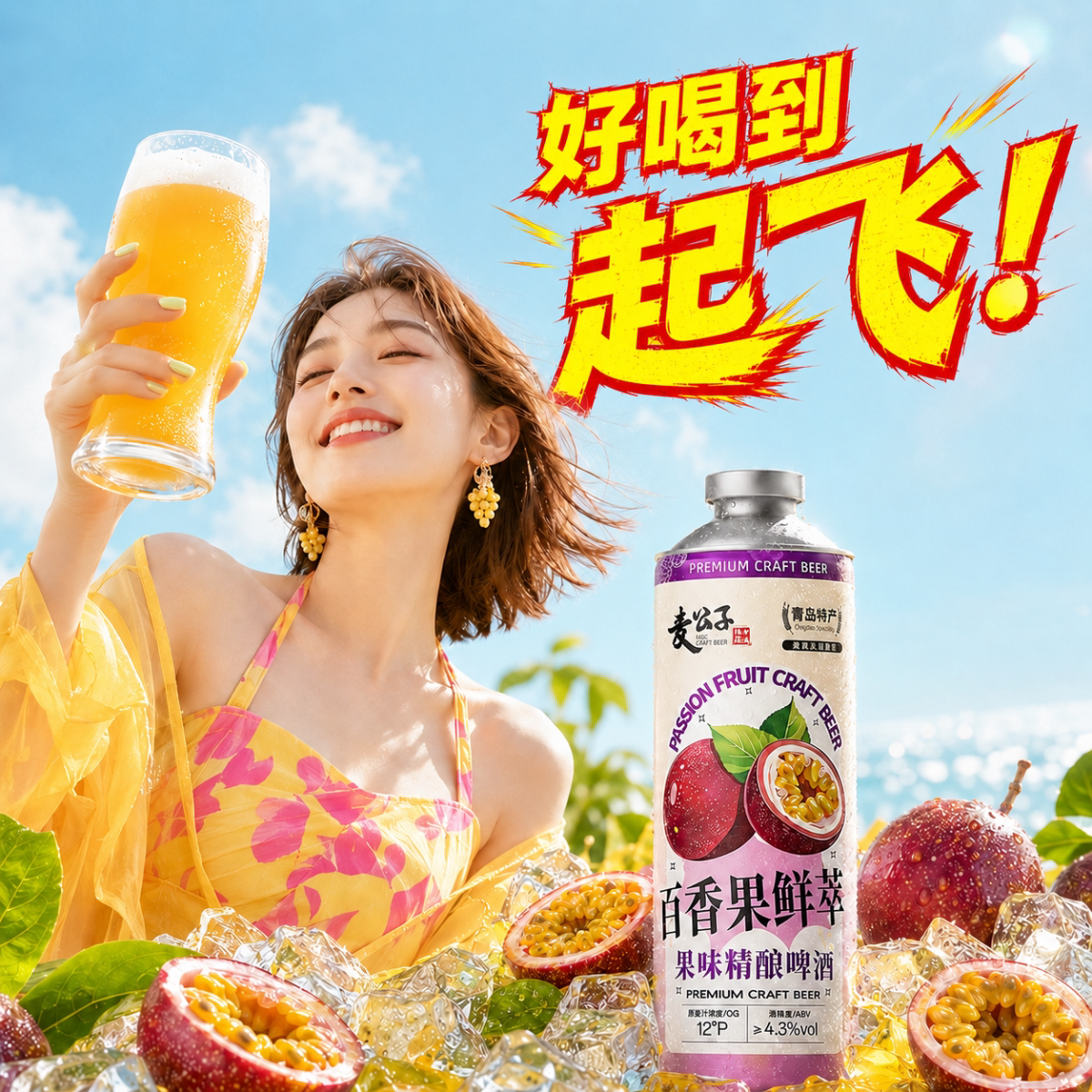 青岛特产精酿原浆啤酒整箱礼盒装图片