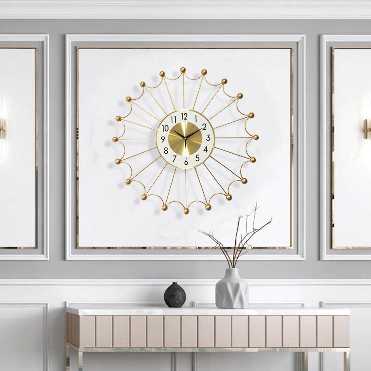 简约钟表现代铁艺挂表客厅创意挂钟极简艺术装饰个性家用静音时钟在类目 家居饰品, 家居钟饰/闹钟, 挂钟中 - 来自Buy2taobao.com提供专业的淘宝代购服务