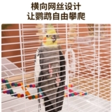 Горизонтальная проволока, прозрачная клетка для птиц, клетка для попугая, брызгозащищенная, специальная кожа тигра, пион, черный феникс, роскошная вилла, нержавеющая сталь 304