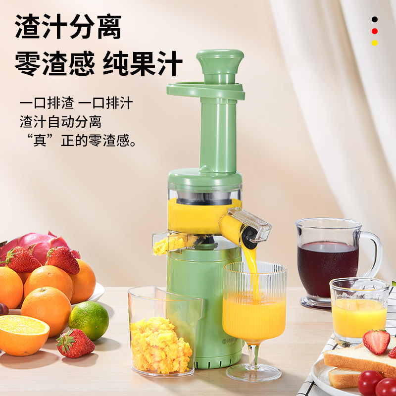 德国榨汁机渣汁分离家用小型便携式多功能炸汁原汁机器水果汁迷你