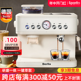 德国意式 咖啡机研磨一体家用小型胶囊全半自动适用雀巢nespresso