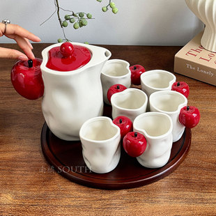 乔迁新居杯子套装礼盒送人茶杯茶具套装结婚礼物家用杯具水杯套装