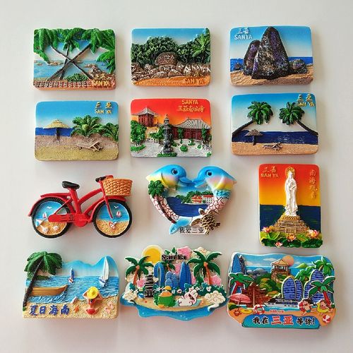 海南三亚冰箱贴旅游纪念品