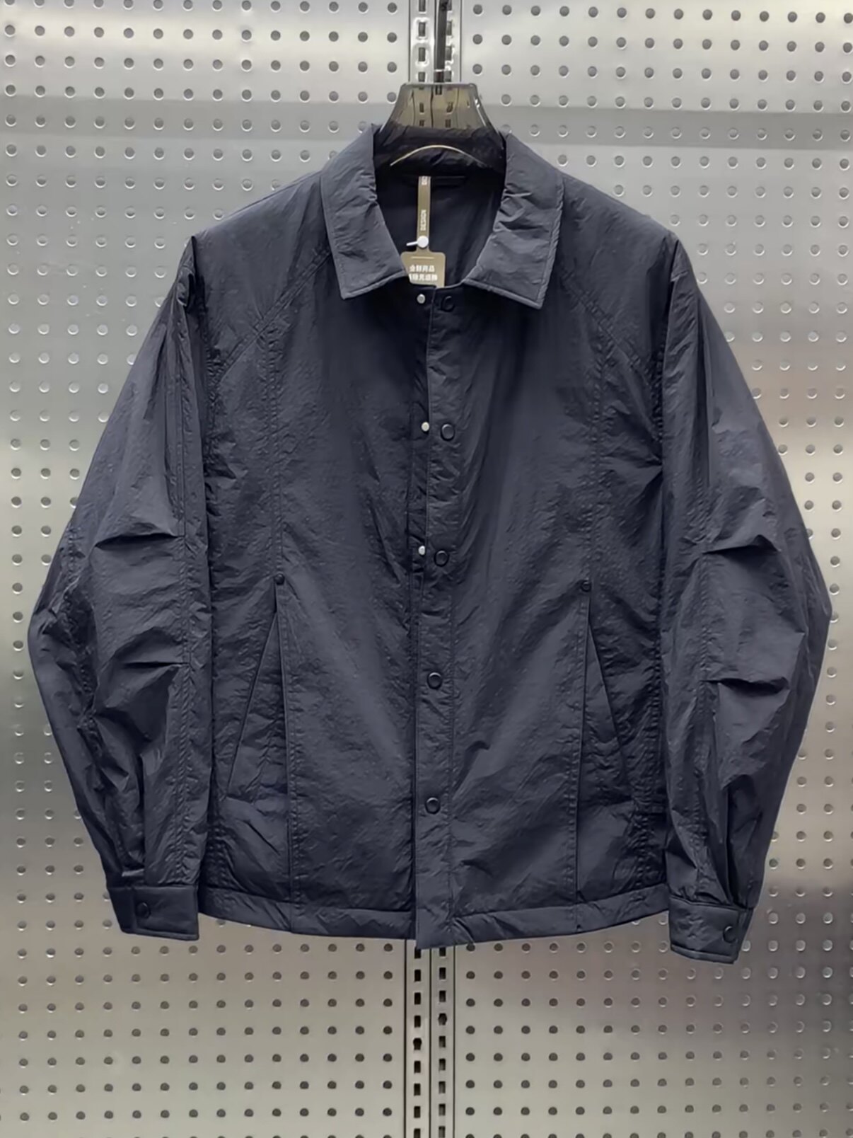 棉衣男秋冬季新款工装翻领棉服外套男款加棉衬衫潮流二棉夹克上衣