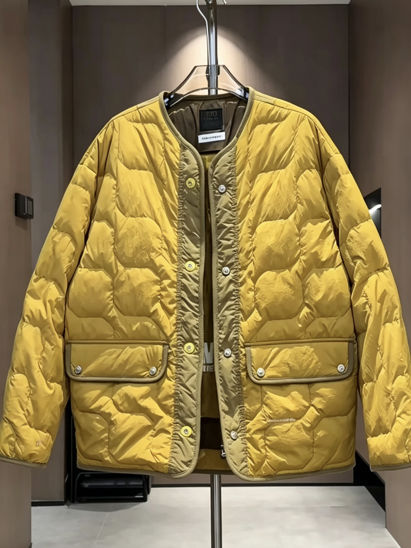 90白鸭绒羽绒服冬季新款轻量化圆领羽绒服男女情侣羽绒夹克外套男