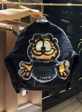 棉衣男冬季新款重磅加厚棉服男女同款情侣潮牌保暖加厚棒球服外套