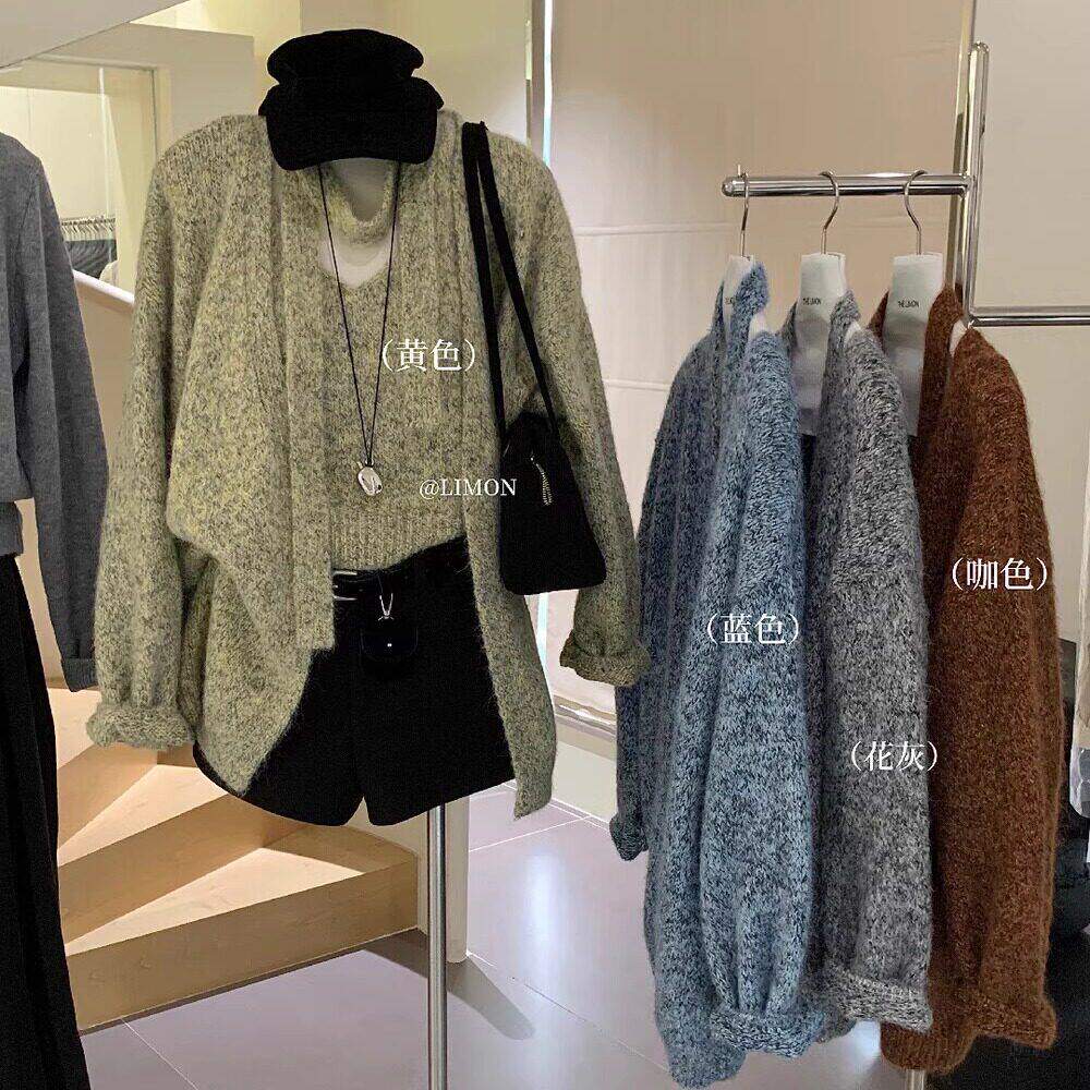 YJIA伊嘉韩版混花纱针织