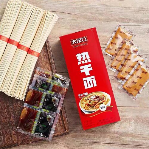 正宗武汉热干面挂面调料升级(含料包564克4人份）