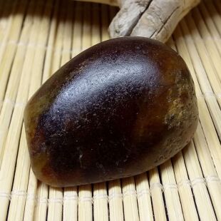 新疆和田玉 真皮和田籽料老熟黄沁玩料雕龙龟挂件精品(已结缘)