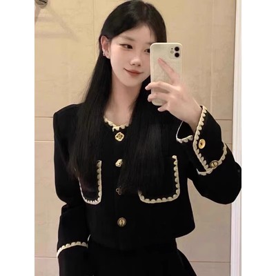 名媛小香风学院套装女春季