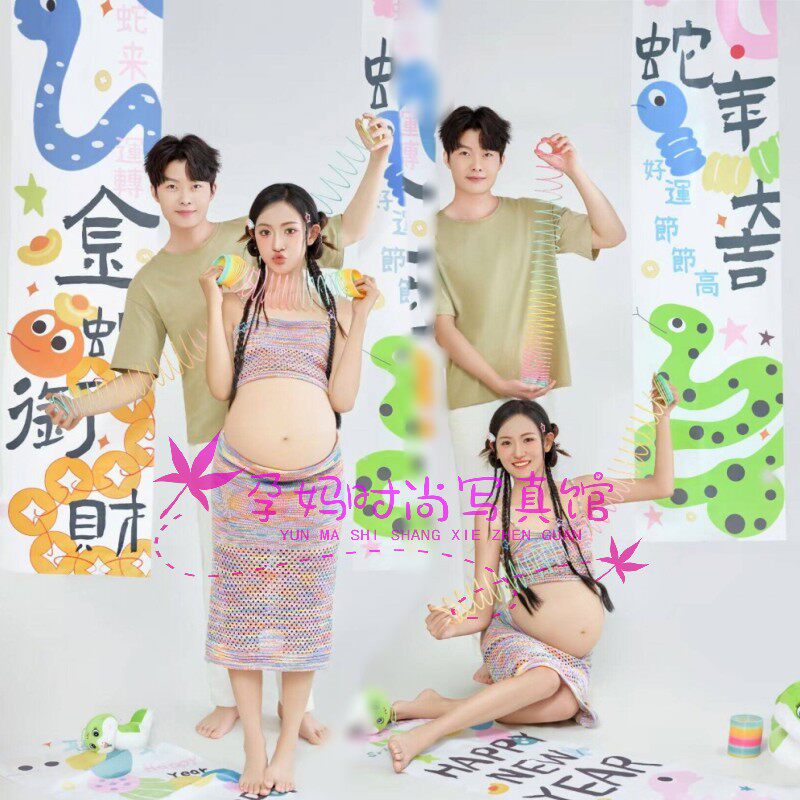 影楼新款孕妇照服装可爱唯艺术照