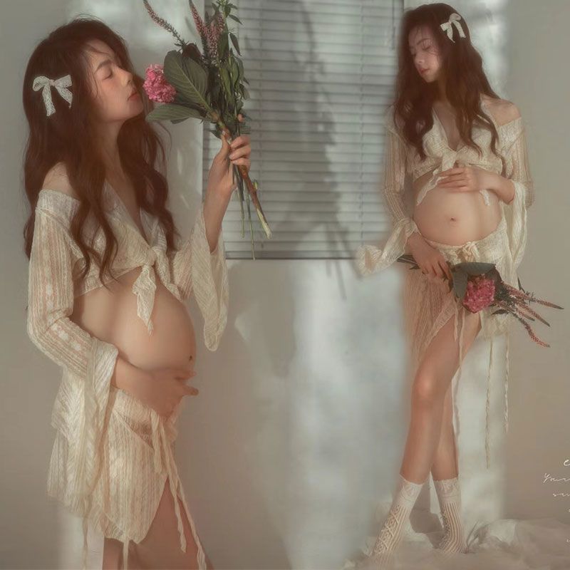 影楼新款写真精灵梦幻孕妇服装