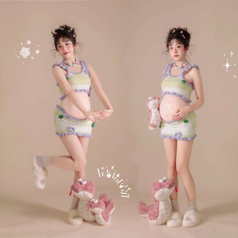 孕妇照服装影楼新款韩系小清新