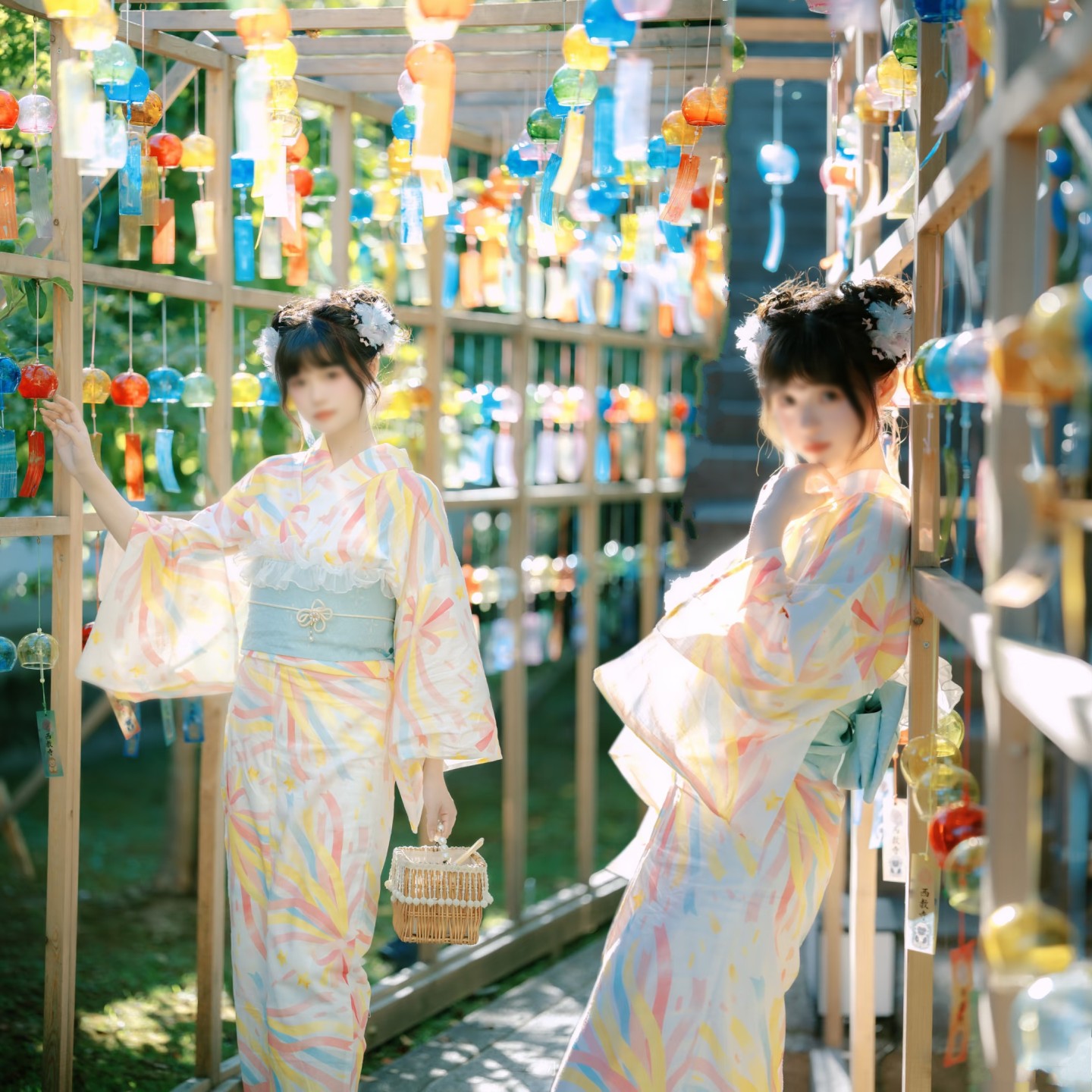 日式少女新款神明和服