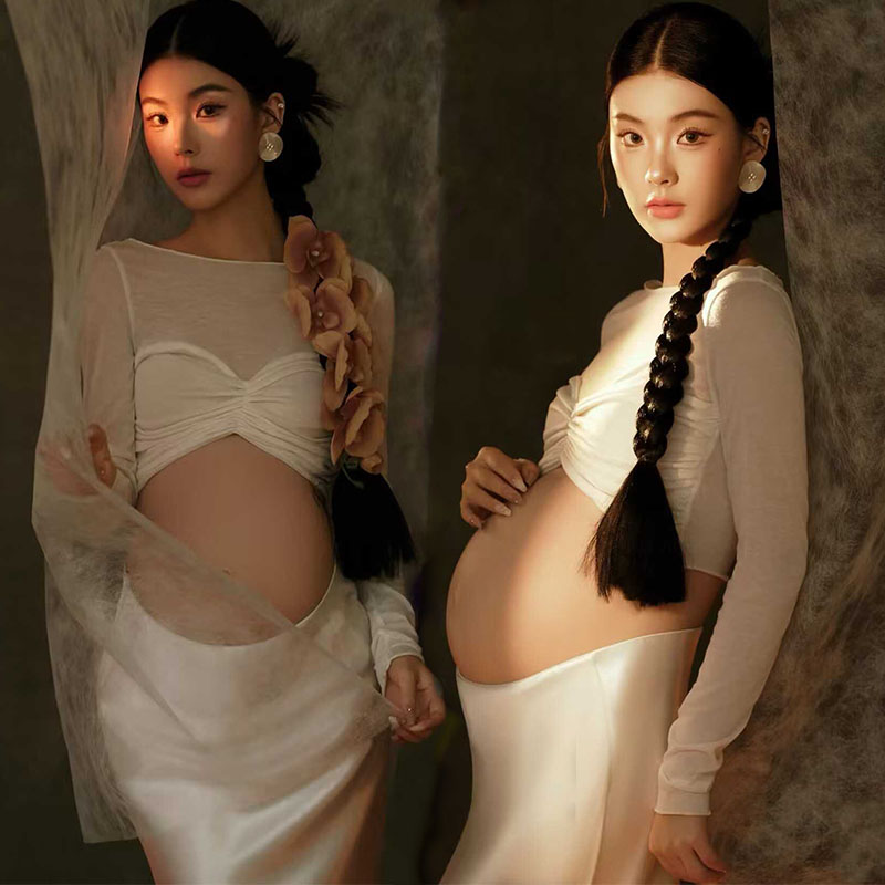 艾美影赏法式复古孕妇艺术照